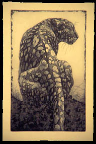 Negative Space: Leopard